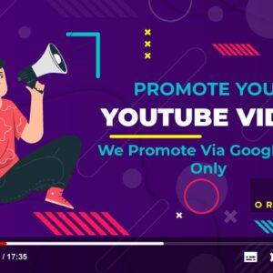 YouTube Views Via Google Ads Indian Discovery For Long Video (In-feed views)
